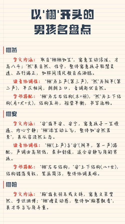 栩字男孩名字两字寓意男生，有没有什么好的推荐呢？