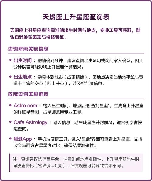 天秤座上升星座是天蝎座具体意味着什么？