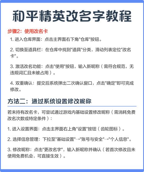 生死狙击如何通过改名卡在游戏中更改角色名字？