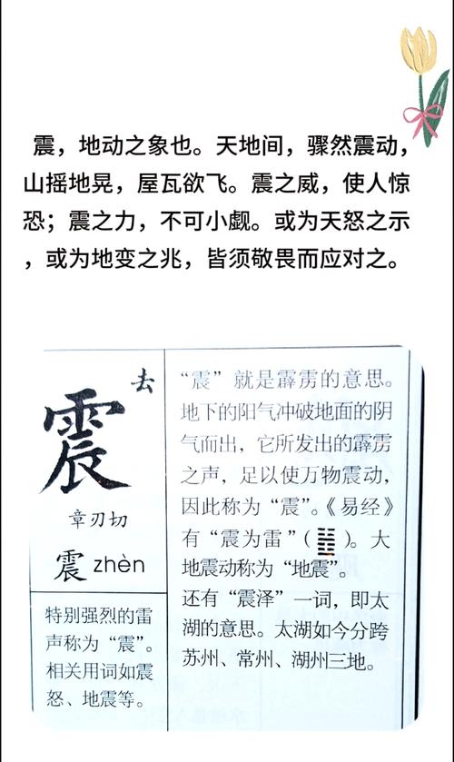 震字取名有什么特别的寓意和深层含义？