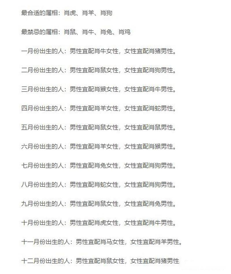 1966年属马的夫妻配对表真的那么准吗？