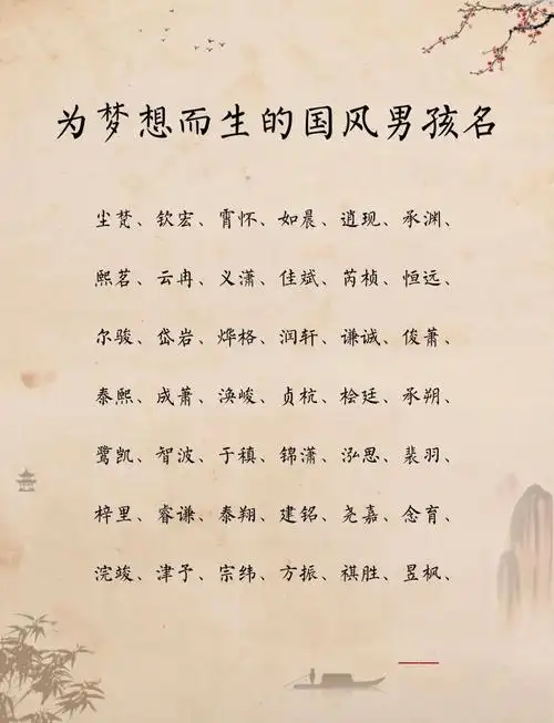 男孩取名，用梦字搭配哪个字听起来好听？