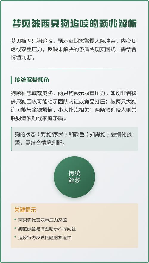 孕妇梦见狗追自己是什么预兆或含义？