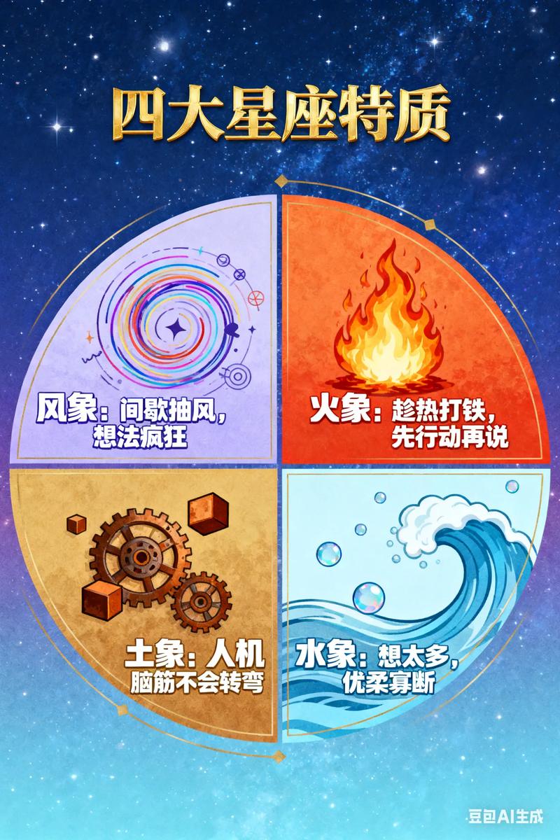 十二星座中，风象和水象星座哪个更强大？