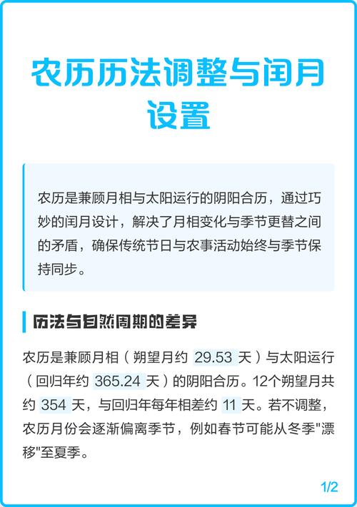 为什么农历中需要设置闰月来调整月份与太阳年周期的差异？