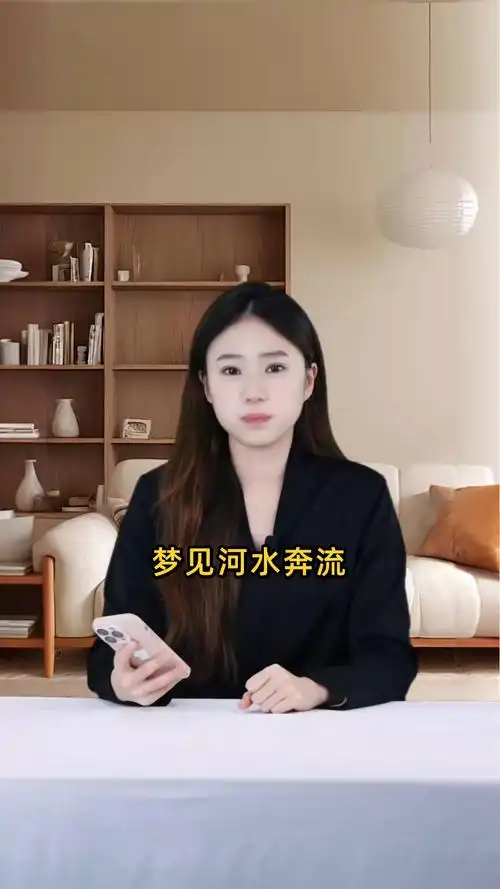 女人梦见河水流动彳艮大是什么寓意或象征？