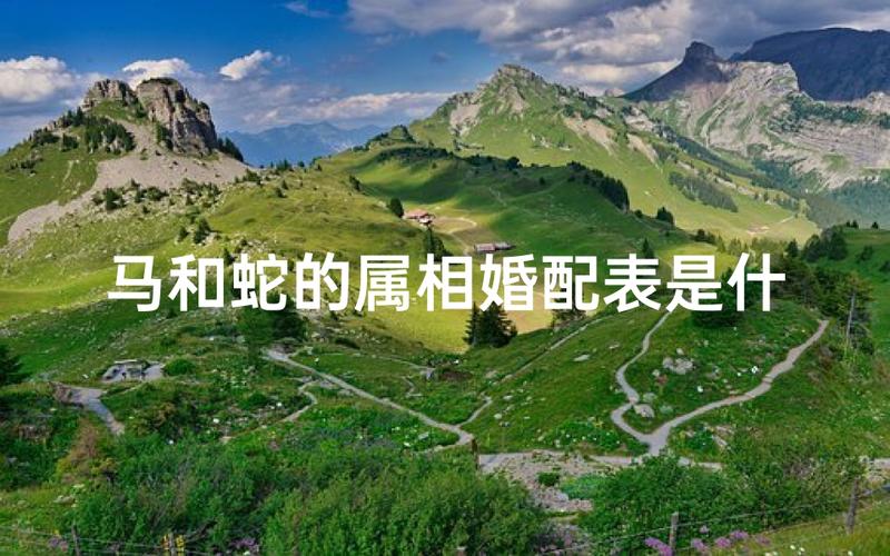 属蛇男和属马女结婚是否为佳配，他们的婚姻生活会和谐美满吗？