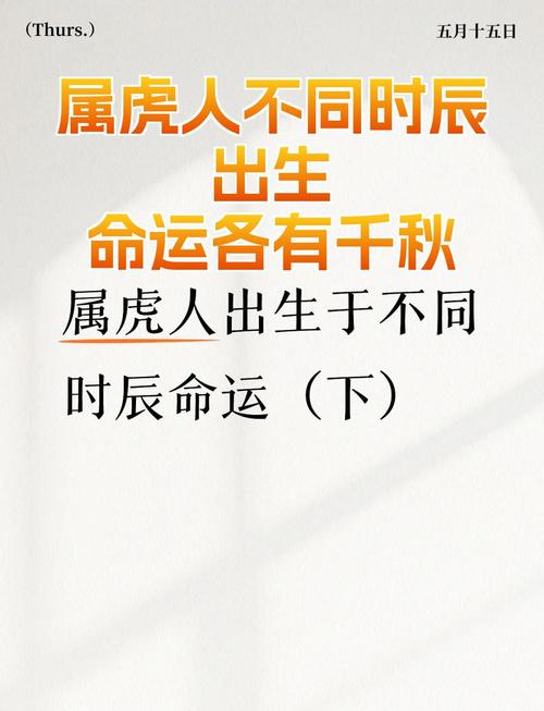 属虎人辰时出生的命运究竟如何？