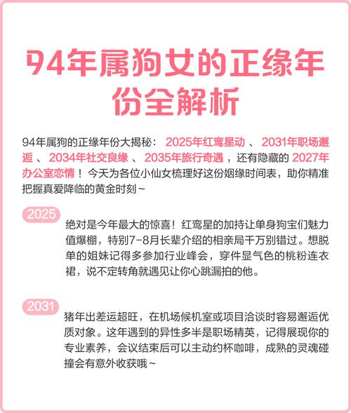 94年属狗女性正缘姻缘方位在哪里最适宜？