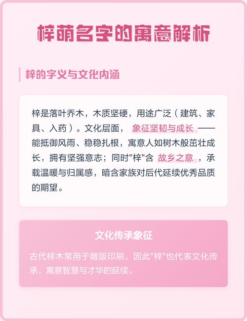 梓萌这个名字的含义和寓意是什么？
