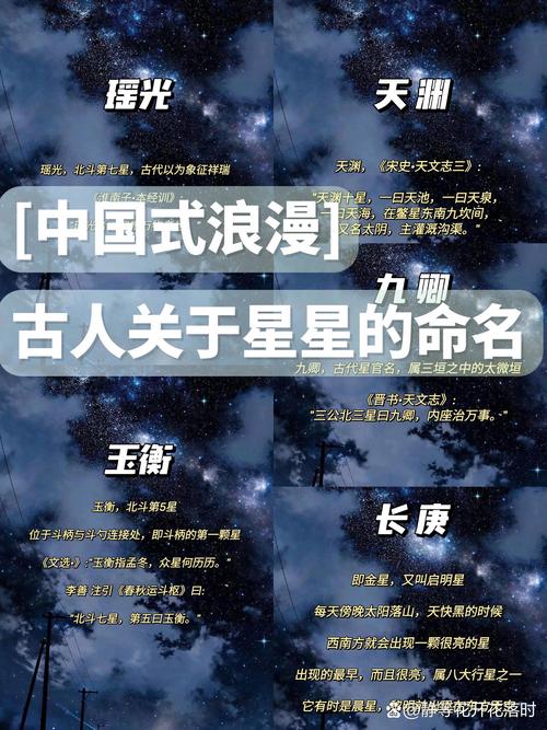 有哪些好听的星星名字，可依用来形容唯美的星空？