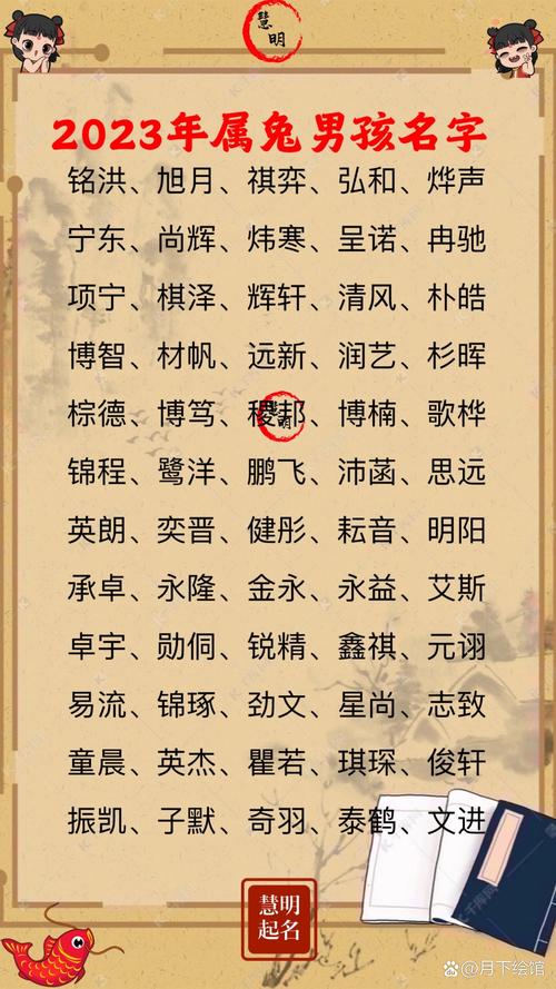 2023年属兔的严姓男孩取什么名字既吉祥又好听呢？