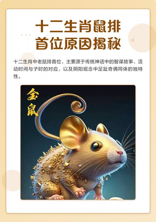 为什么12生肖中鼠排在首位，其地位为何如此显赫？