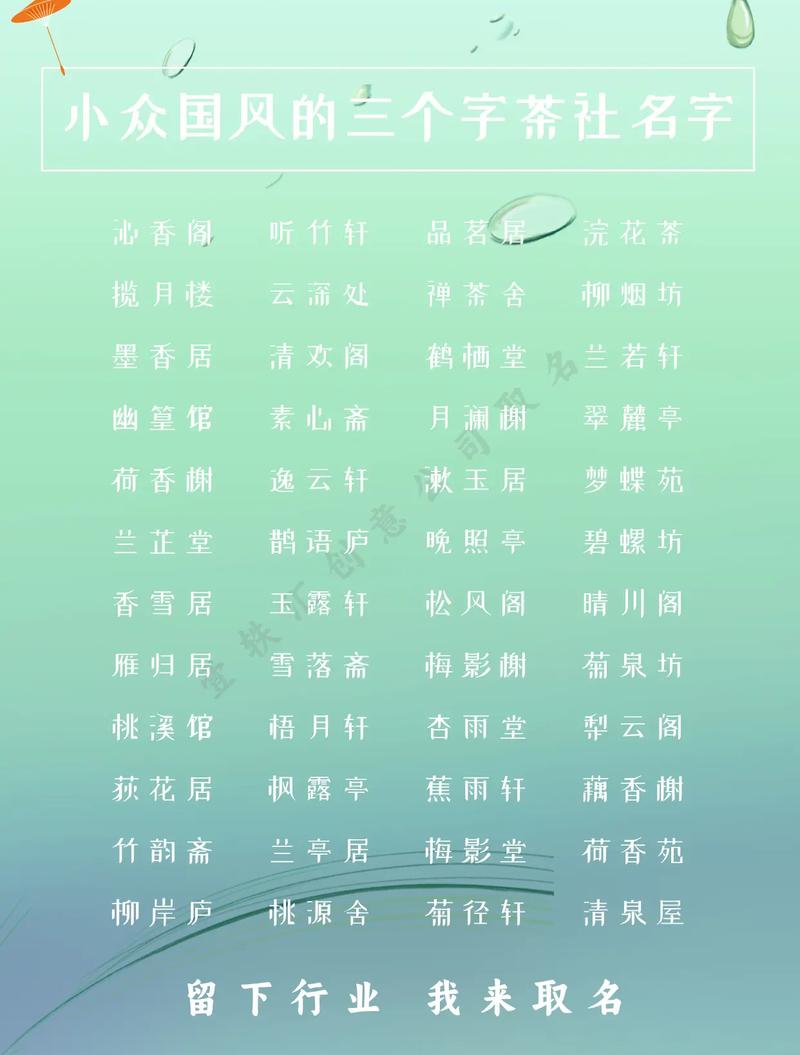 哪个古风帮派名字三个字，意境深远引人遐想？