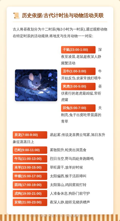 十二生肖各对应哪个时辰？能否详细介绍一下？