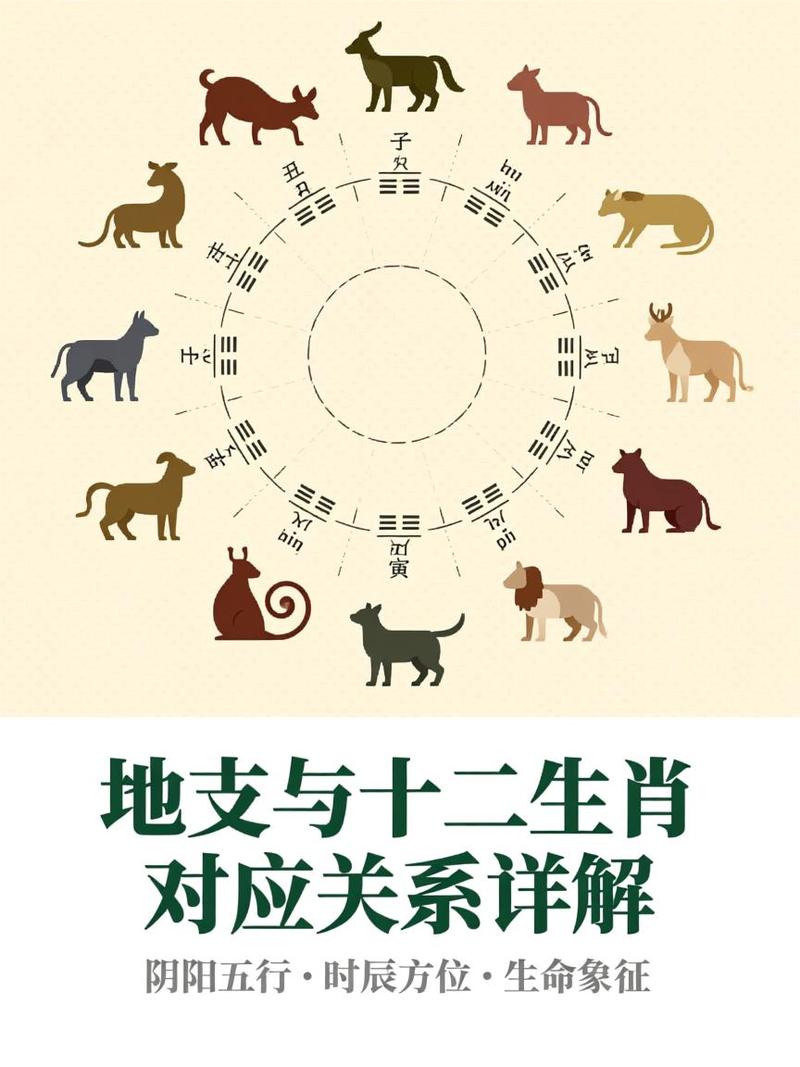 十二地支分别对应哪些生肖？