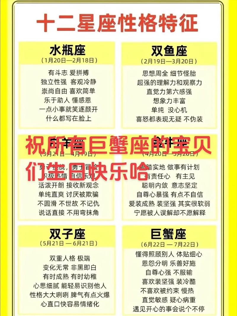 巨蟹座究竟在几月份过生日呢？