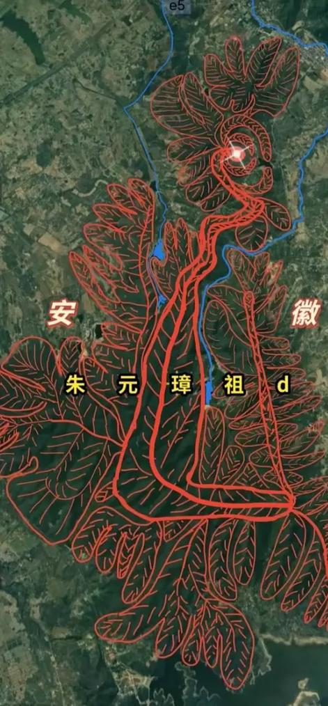 朱元璋祖坟风水传说中，赶龙人使坏，这传说中的风水布局是否真的影响了朱元璋的命运？