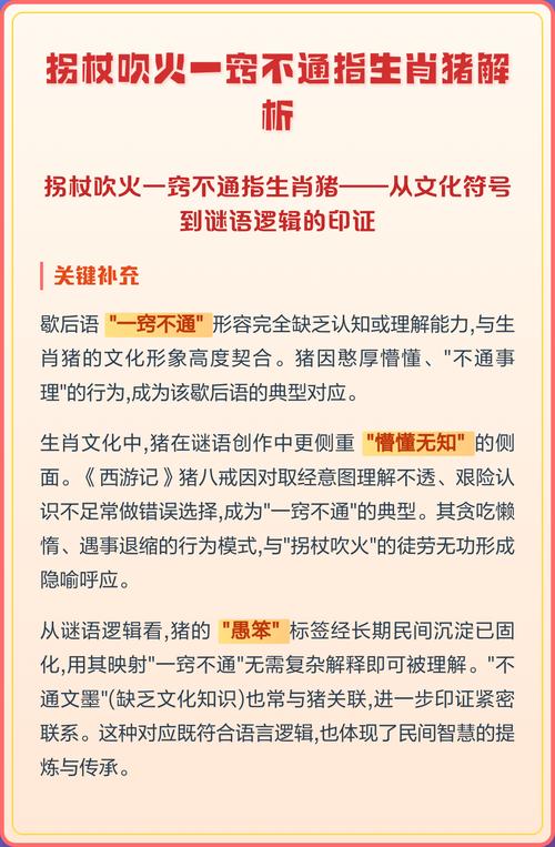 一窍不通的生肖是哪个，将窍打一动物是什么？