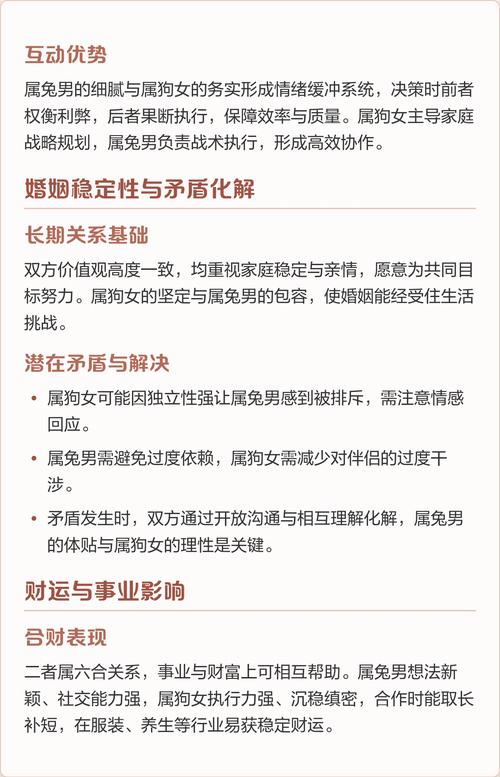 十二生肖中，属兔和属狗的婚配关系如何？