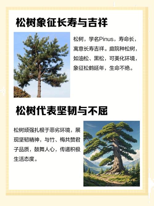 松树象征坚韧不拔的寓意和象征意义具体是什么？