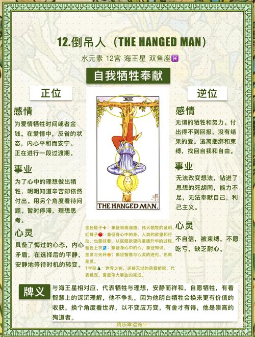 塔罗牌倒掉者逆位爱情逆位代表什么含义？