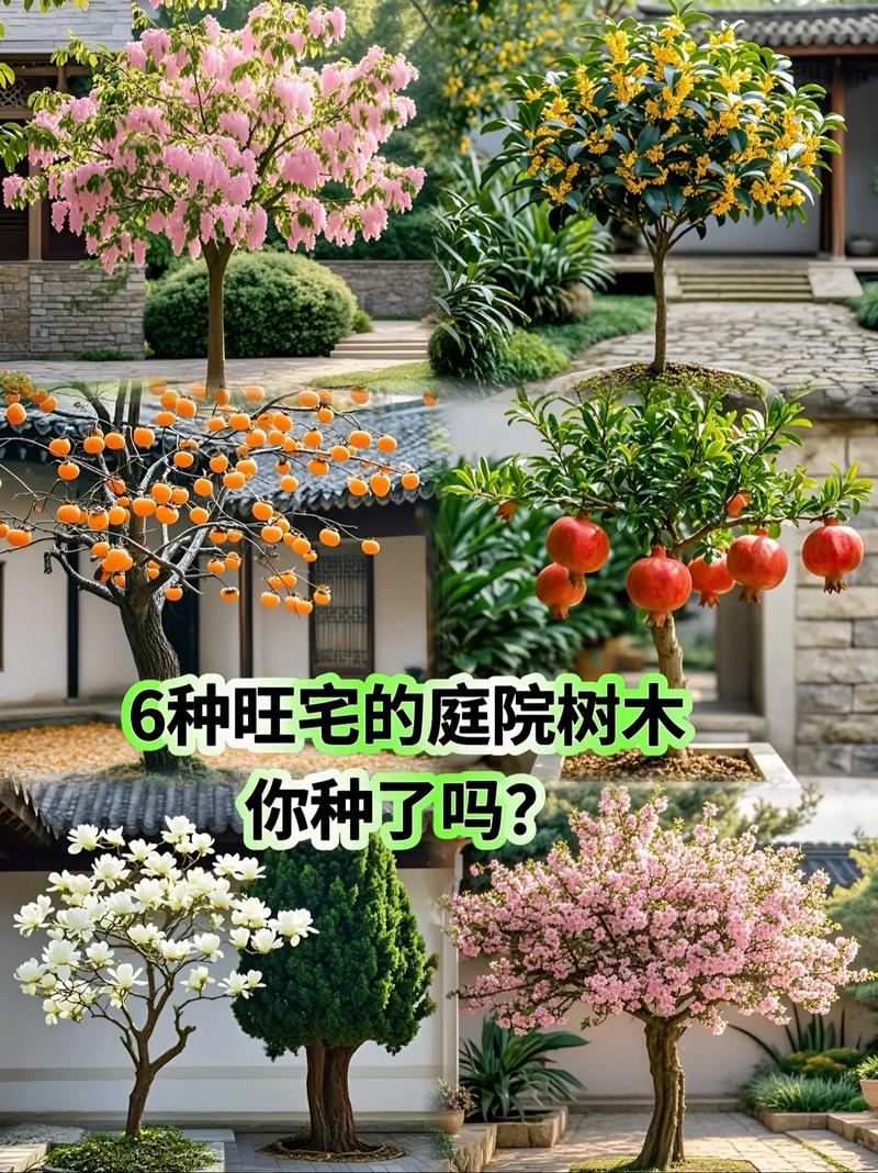 种什么树在房子后面最旺风水又好？