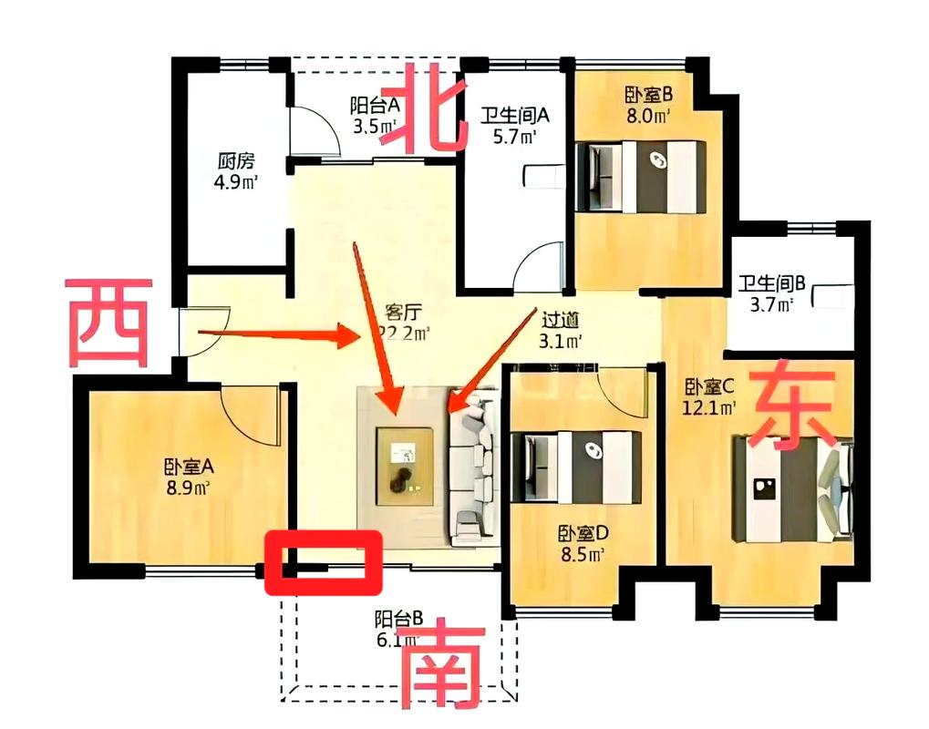 朝北的房子风水如何布局最吉利？