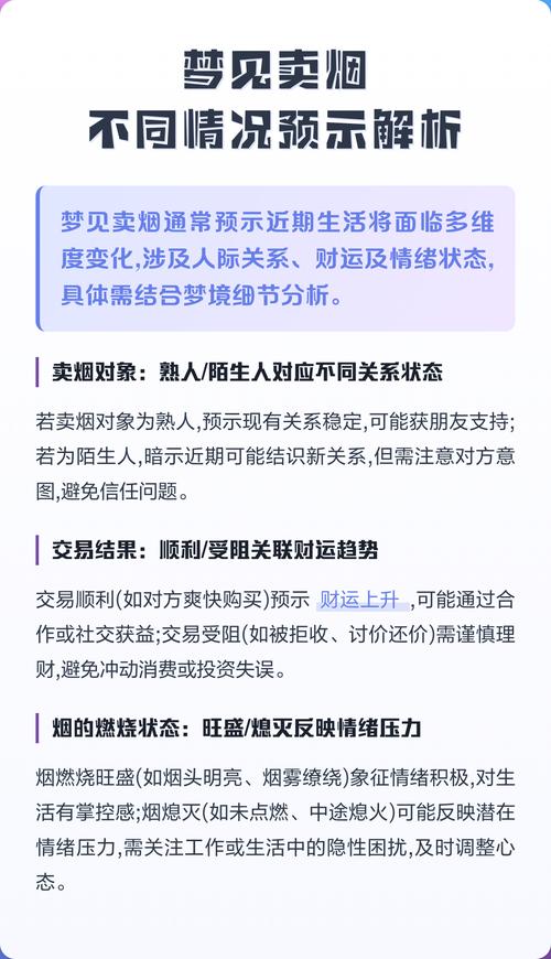 已婚女人梦见买烟或鞋子分别预示着什么？