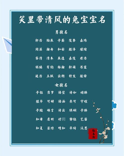 兔宝宝名字男孩寓意好，有没有什么好听的推荐呢？