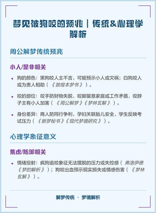 梦见被狗咬手出血是什么预兆，周公解梦有何解释？