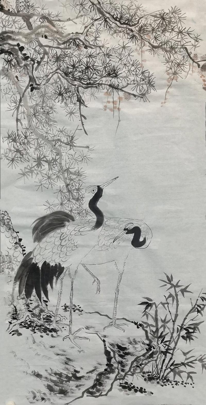 国画鹤的寓意和象征在风水字画中有什么特殊含义？