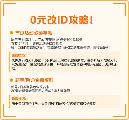 虎牙直播如何免费获得改名卡？有没有白嫖昵称改名的技巧？