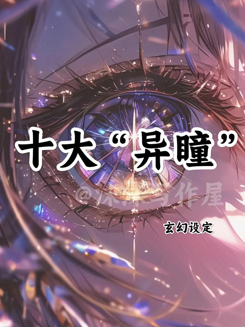 如此难得的双瞳，难道不是如点漆般璀璨夺目吗？