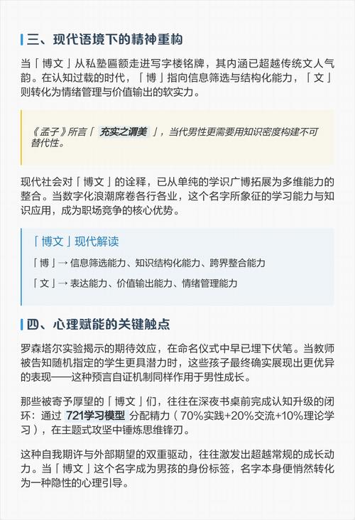 文博名字的寓意是什么适合作为男孩子起名的理由？