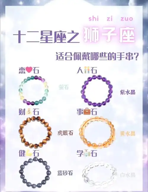 狮子座适合佩戴哪种宝石呢？有没有什么宝石特别适合狮子座佩戴？