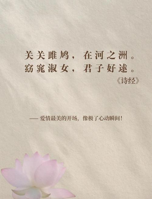 诗经中哪句寓意平安又充满唯美的句子，能让人感受到心灵的宁静与和谐？