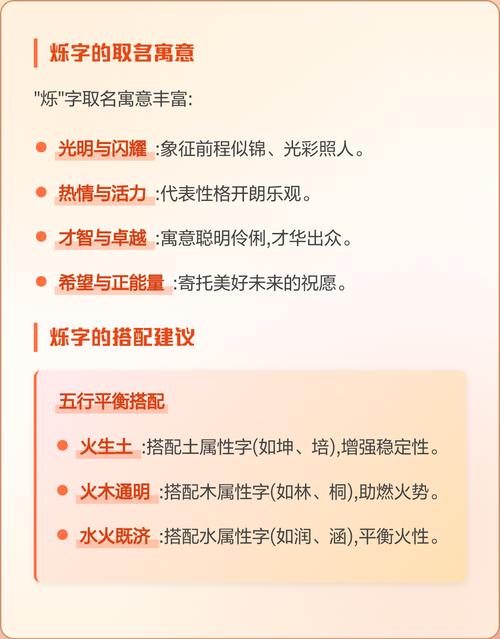 烁字取名五行属什么这个名字的寓意是什么？