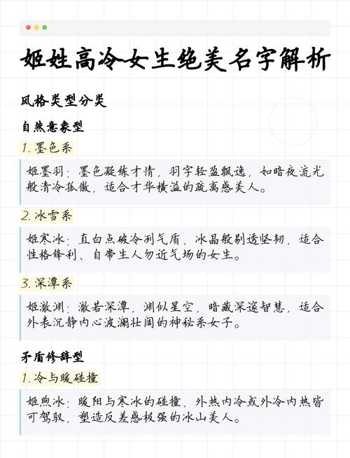 姬姓女孩取名有哪些寓意美好的名字推荐？