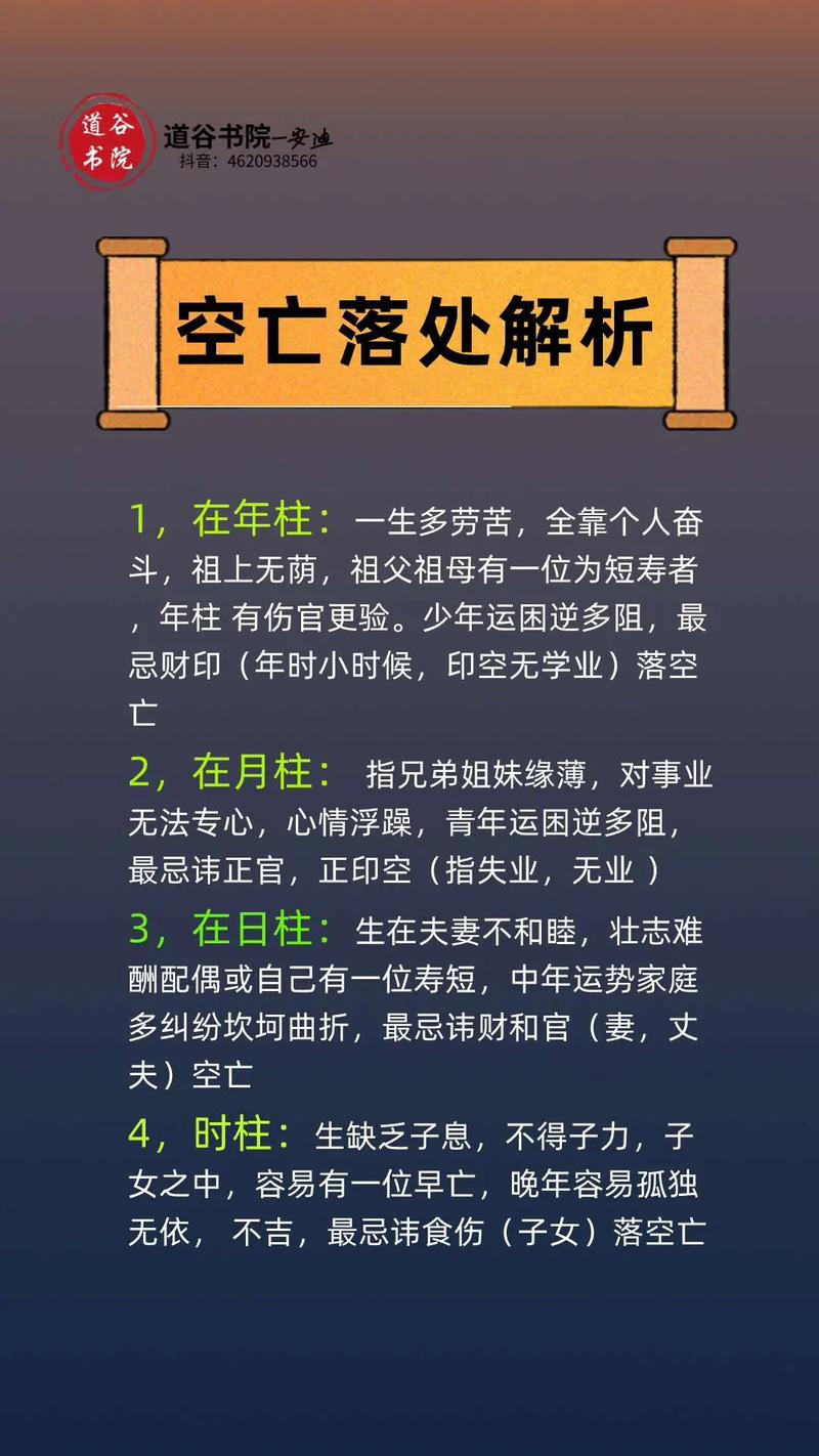 如何查询四柱八字中的空亡以及有效化解八字空亡的方法？