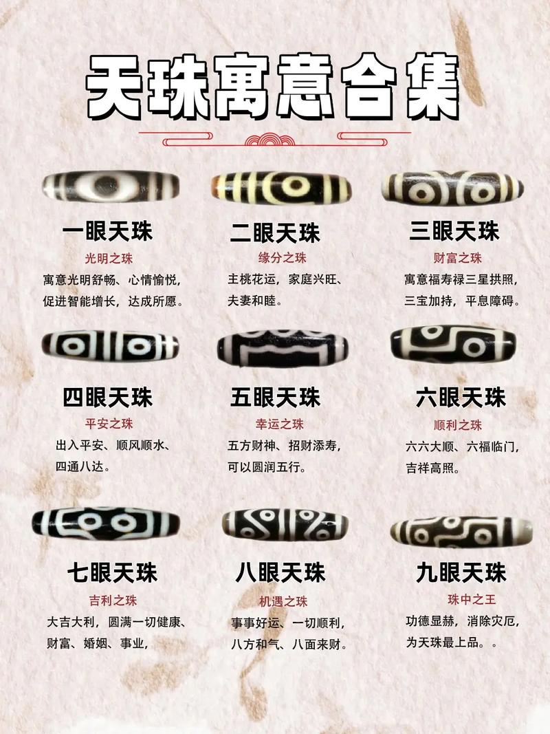 金刚九眼天珠的寓意究竟蕴含着哪些神秘力量和吉祥象征？