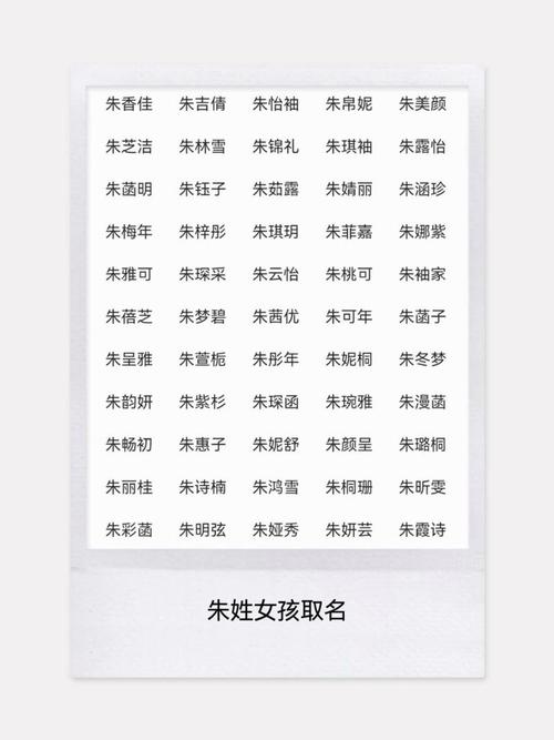 2021年姓朱的男孩取什么名字比较好？