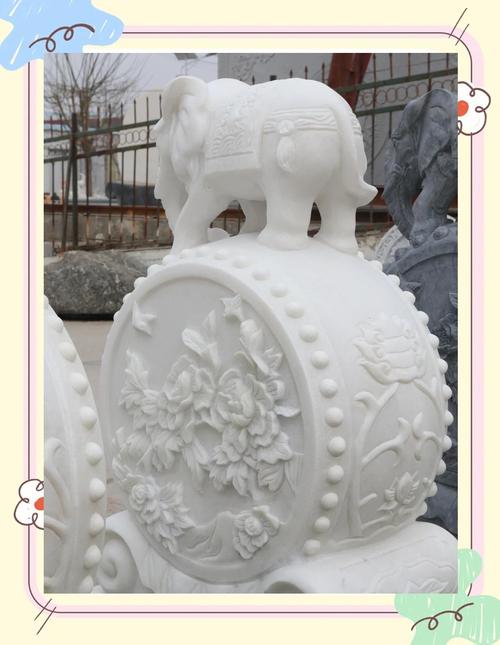 门口石雕大象雕塑寓意象征是什么？