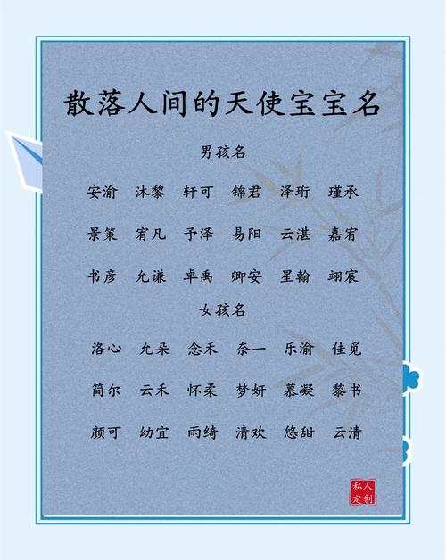 如何为家里的天使宝宝挑选一个既好听又富有寓意的名字？