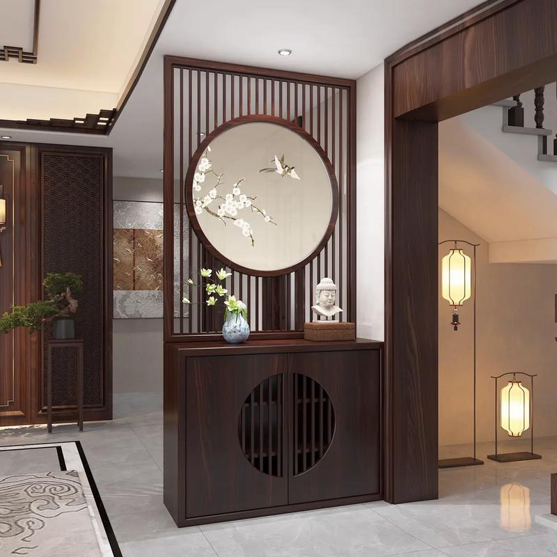 玄关摆放木雕屏风是否合适呢？