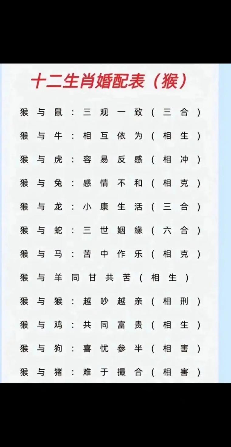 1992年属猴的人与哪个属相蕞匹配呢？