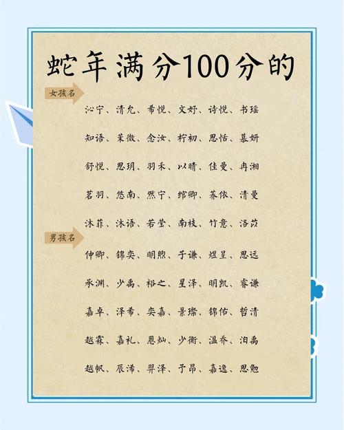 有哪些名字测名字打分能到100分？