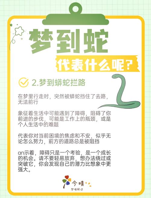 梦见两条大蟒蛇预示着要发财吗？这是否意味着好运即将降临？