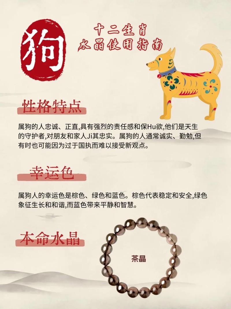属狗的人长期佩戴哪种吉祥物或饰物最为合适呢？