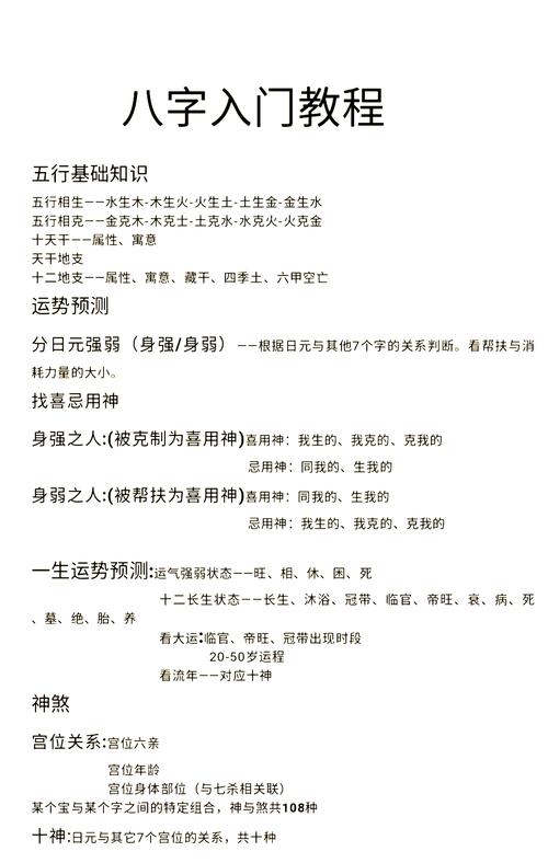八字小运详解具体包括哪些内容？